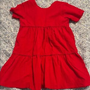 Little English Red Dress